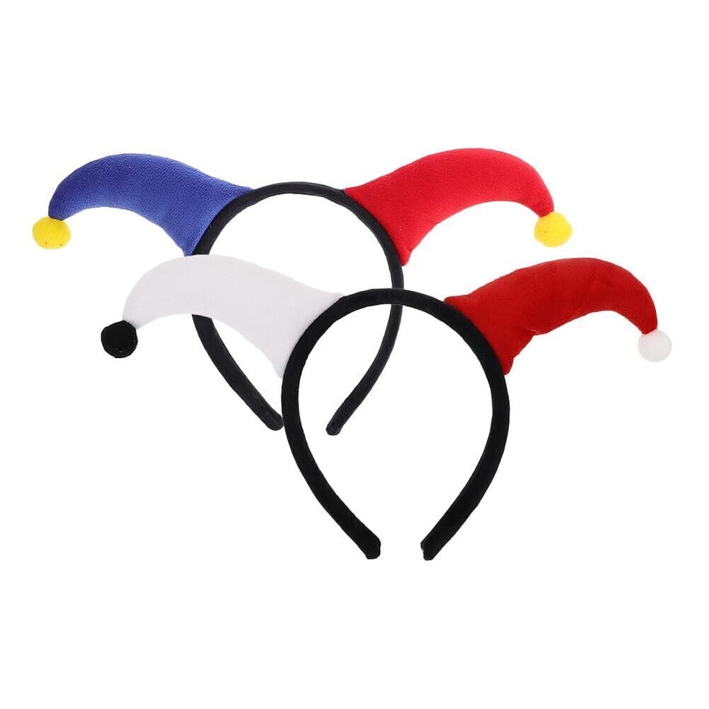 2269 2PCS Clown Hairband,Halloween Clown Headband Cosplay Costume Headwear